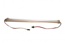 Дневные ходовые огни KS-30FL (трубчатые гибкие) (СОВ диод 30см), провода, (2шт) 12V