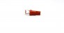 Лампа светодиодная Т5 (W2,0-4,6d) красная, конус (б/цокольная малая) 12v