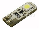 LED-светодиоды Can-T10 (Габарит с обманкой) Sho-me(W5W)