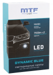 Светодиодные автолампы MTF Light серия DYNAMIC BLUE LED H8/H11/H16, 5500K, ком-кт.