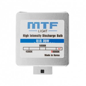 Ксеноновая лампа D1S 6000K ACTIVE NIGHT +30% (3250lm) 35W (2шт.) AS6D1S MTF