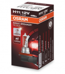 Автолампа H11 12V 55W Night Breaker Silver +100% (1шт)  64211NBS OSRAM