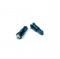 Светодиод 24V T5 (1,2-б/ц) BLUE (1SMD) W2.0x4.6D (панель приборов) Маяк