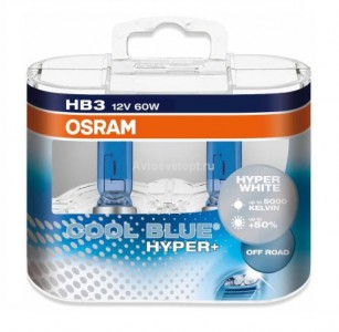 Автолампа HB3 12V 60W COOL BLUE Hyper 5000К (69005CBH+_Duo) OSRAM