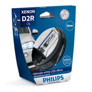 Ксеноновая лампа D2R WhiteVision (5000K) 35W 85126WHV2S1 Philips